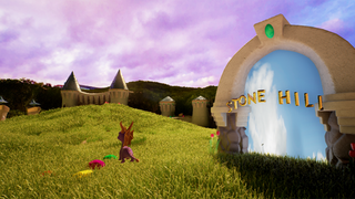 The First Stage of<i> Spyro the Dragon</i> In Unreal Engine 4
